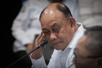 Dadan Hindayana ketika menghadiri mesyuarat penyelarasan pelaksanaan Program Makanan Bergizi Percuma (MBG)  bersama menteri, wakil agensi dan pihak berkepentingan lain di Kementerian Penyelaras Bidang Pangan di Jakarta pada 3 Mac 2025.