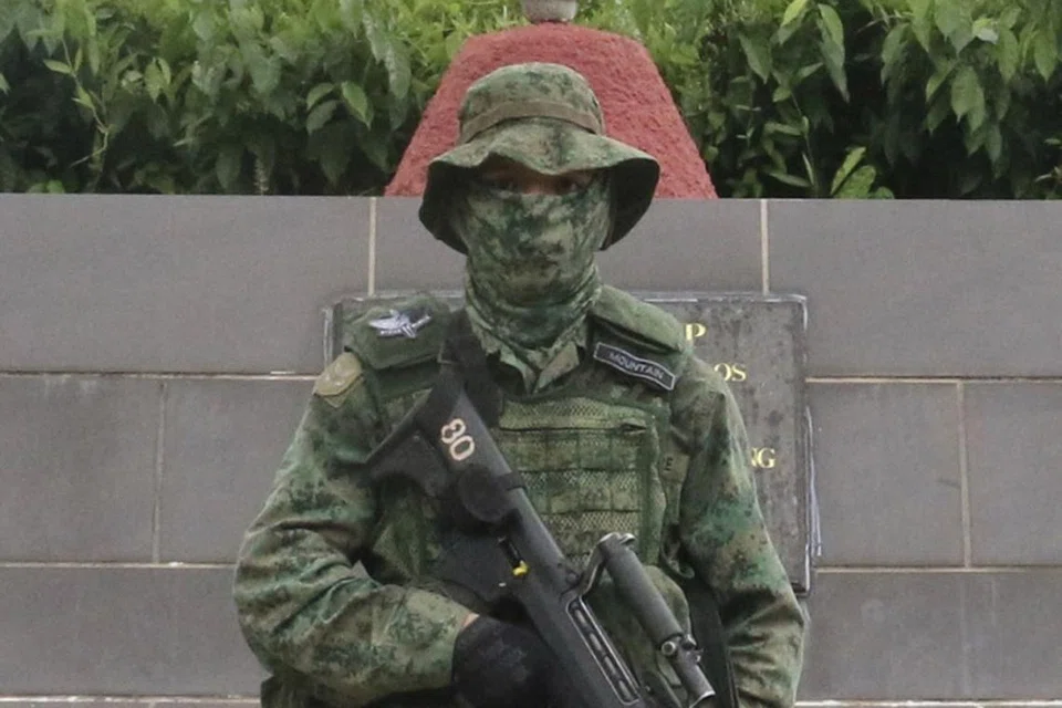 Sarjan Ketiga (3SG) Carvalho Antonio Pottier Mohammad Fakhri, 21 tahun, dari Batalion Komando Pertama. - Foto MINDEF