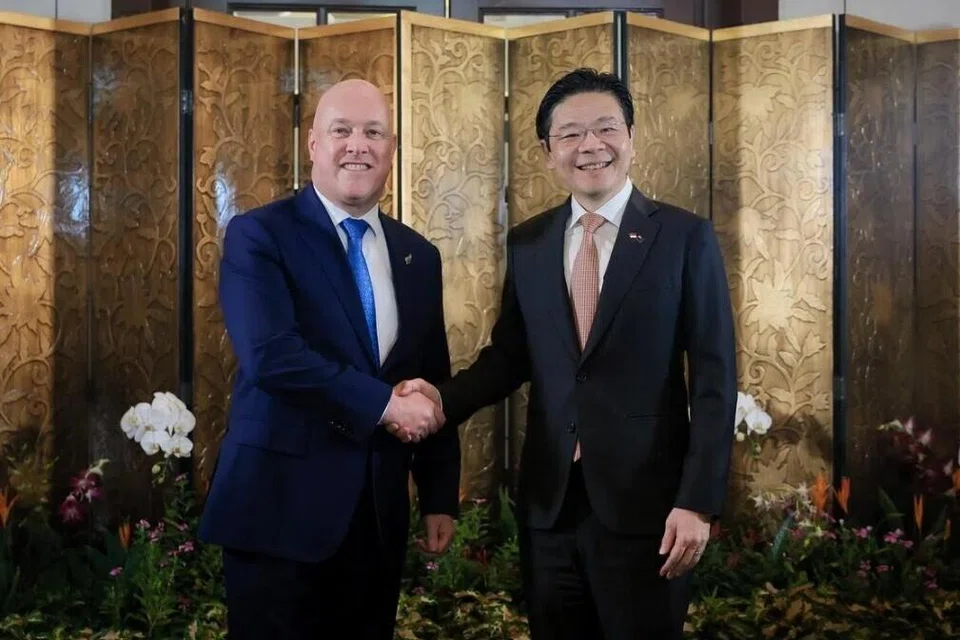Singapore, New Zealand, Lawrence Wong, Christopher Luxon, Forum Kepimpinan Singapura-New Zealand, AI, artificial intelligence, kecerdasan buatan