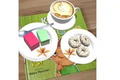 Tema dekat dengan masyarakat Melayu/Islam, iaitu kuih-muih Melayu dan suasana bazar Ramadan di Geylang Serai, membuat buku, ‘Kuih Yang Mana Satu?’ itu mendapat sambutan.