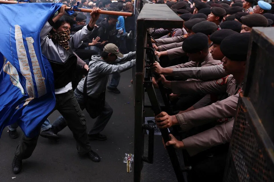bantahan pelajar universiti indonesia, prabowo subianto