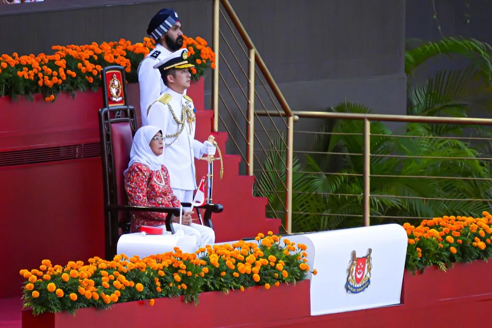 PRESIDEN WANITA PERTAMA: Presiden Halimah Yacob merupakan wanita pertama yang menyandang jawatan Presiden Singapura.