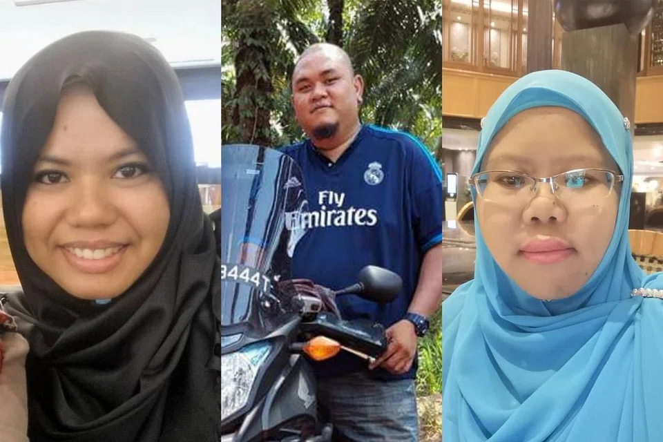 (Kiri) CIK NORHERNANI RAHAMAD: Bimbang tidak dapat gunakan aplikasi seperti Gmail dan Google Play Store. (Tengah) ENCIK MUHAMMAD IMRAN SALLEH: Ingin tunggu dan lihat sebelum mendapatkan model terkini Huawei. (Kanan) CIK SITI AMINAH ISMAIL: Harap Huawei boleh yakinkan Amerika agar Google terus berurusan dengannya.