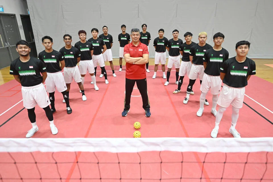 Sukan SEA Thailand, takraw, S’pura