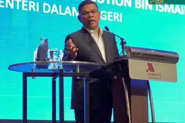 Menteri Dalam Negeri Malaysia, Datuk Seri Saifuddin Nasution Ismail.
