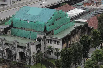 DAPAT NAFAS BARU: Selepas hampir lebih sedekad, bekas Stesen Kereta Api Tanjong Pagar bakal diberikan nafas baru, dengan kerja-kerja pemulihan monumen negara itu akan dimulakan pada 2024. - Foto BH oleh ONG WEE JIN