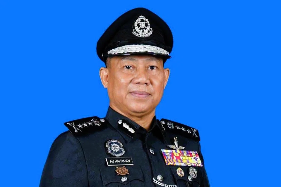 Ketua Polis Johor, Datuk Ab Rahaman Arsad.