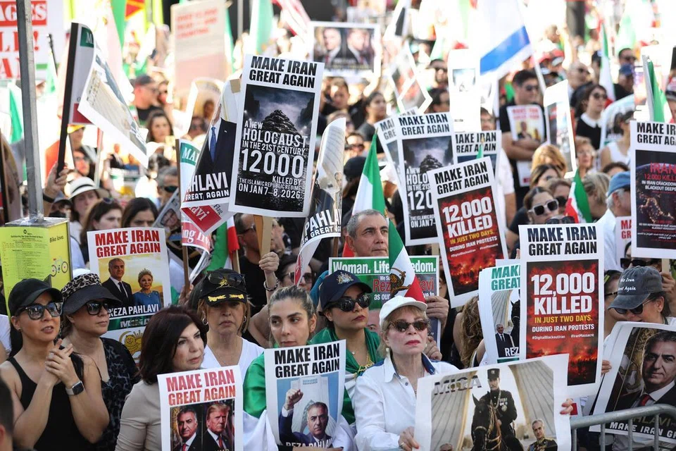 Iran, United States, Amerika Syarikat, protest, Internet, bantahan, demonstrators