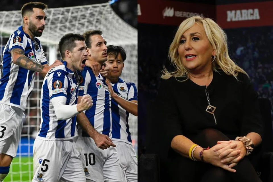 Maria Tato dituduh memanipulasi proses pemilihan stadium yang akan menjadi tuan rumah perlawanan Piala Dunia bagi memihak kepada Anoeta di San Sebastian, yang merupakan gelanggang bagi Real Sociedad.