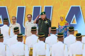 Agong, Permaisuri, Hari Kebangsaan Malaysia ke-69
