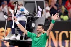 Djokovic, kemenangan ke-100, Terbuka Australia