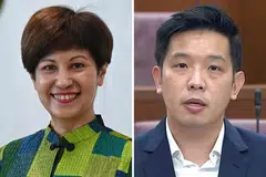 ANTARA YANG DIJANGKITI: Cik Indranee (kiri) dan Encik Alvin Tan (kanan) antara beberapa AP yang dijangkiti Covid-19. - Foto-Foto fail