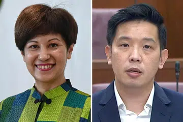 ANTARA YANG DIJANGKITI: Cik Indranee (kiri) dan Encik Alvin Tan (kanan) antara beberapa AP yang dijangkiti Covid-19. - Foto-Foto fail