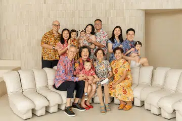 Desleen Yeo, YeoMama Batik, pakaian sendondon, family matching sets