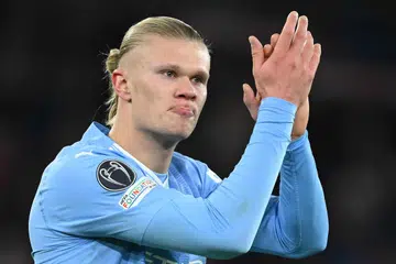 TERUS HEBAT: Penyerang Manchester City, Erling Haaland telah menjadi pemain terpantas untuk mencapai 40 gol dalam Liga Juara-Juara.