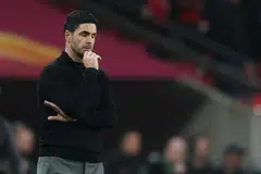 bola sepak, Piala Carabao, Manchester City, Arsenal, Mikel Arteta, silap pilih penjaga gol