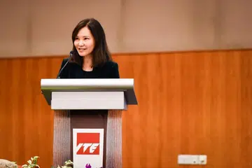 Cik Low berkata bahawa kursus diploma yang ditawarkan itu merupakan satu lagi pilihan bagi lulusan ITE. Foto: ST 