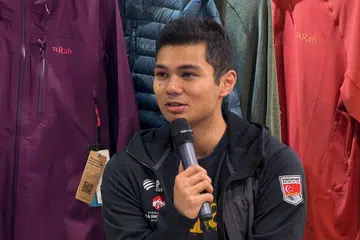Faiz Basha, pemain ski ‘Alpine’ pertama Singapura, Sukan Olimpik Musim Sejuk