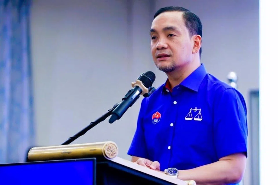 Pengerusi Badan Perhubungan Umno Johor merangkap Menteri Besar Johor, Datuk Onn Hafiz Ghazi.