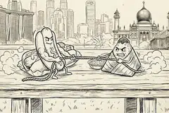 Perubahan jenis makanan yang dijual di bazar mungkin sekadar cerminan perubahan citarasa masyarakat. Ia tidak boleh dilihat sebagai berlawan semata-mata tetapi sebagai pilihan yang lebih luas untuk semua.