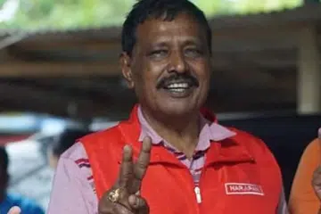 Calon Pakatan Harapan (PH) bagi kerusi Parlimen Padang Serai di Kedah, Encik M Karupaiya (gambar atas), meninggal dunia semalam - tiga hari sebelum Hari Mengundi - akibat serangan jantung.