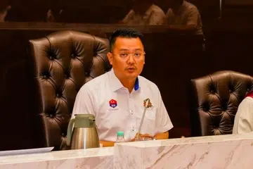 Pengerusi Jawatankuasa Belia dan Sukan, Pembangunan Usahawan dan Koperasi Johor, Encik Mohd Hairi Mad Shah.