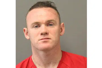 DIBERKAS DI AMERIKA SYARIKAT: Wayne Rooney telah diberkas di luar Washington DC kerana mabuk di tempat awam lalu.