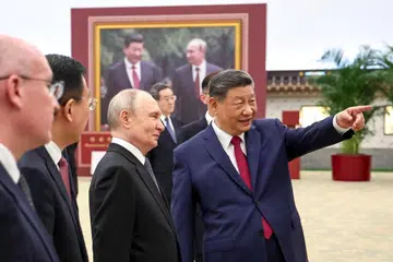 Vladimir Putin, Xi Jinping, China, Russia, Amerika