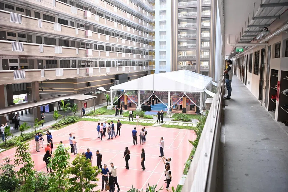 dormitori, pekerja migran, geran, Dormitori NESST Tukang