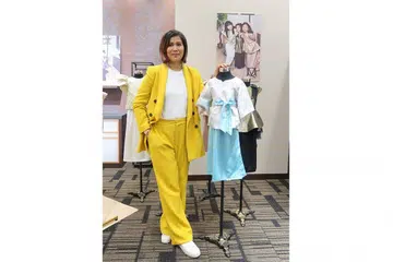 LEBIH POSITIF: Cik Suhana Ab mendapati penjualan sejauh ini jauh lebih baik berbanding dua tahun yang sudah, ekoran lokasi gerai lebih baik dan trafik pelanggan lebih tinggi. - Foto MAISON Q