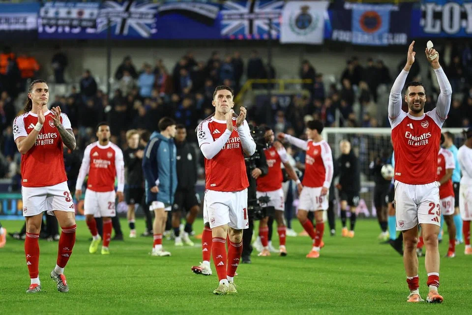 Kelab England, tunjuk ‘taring’, Liga Juara-Juara, Arsenal