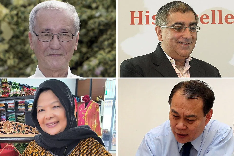 ANGGOTA JAWATANKUASA: (Dari atas kiri, ikut putaran jam): Encik Lee Chiong Giam, Encik Daryanani Danesh, Encik Muhd Mazlan dan Cik Som Said. - Foto-foto fail 