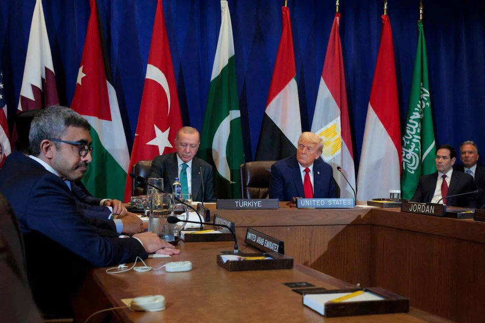 amerika syarikat, donald trump, turkey, UNGA,  Gaza, Israel-Palestin