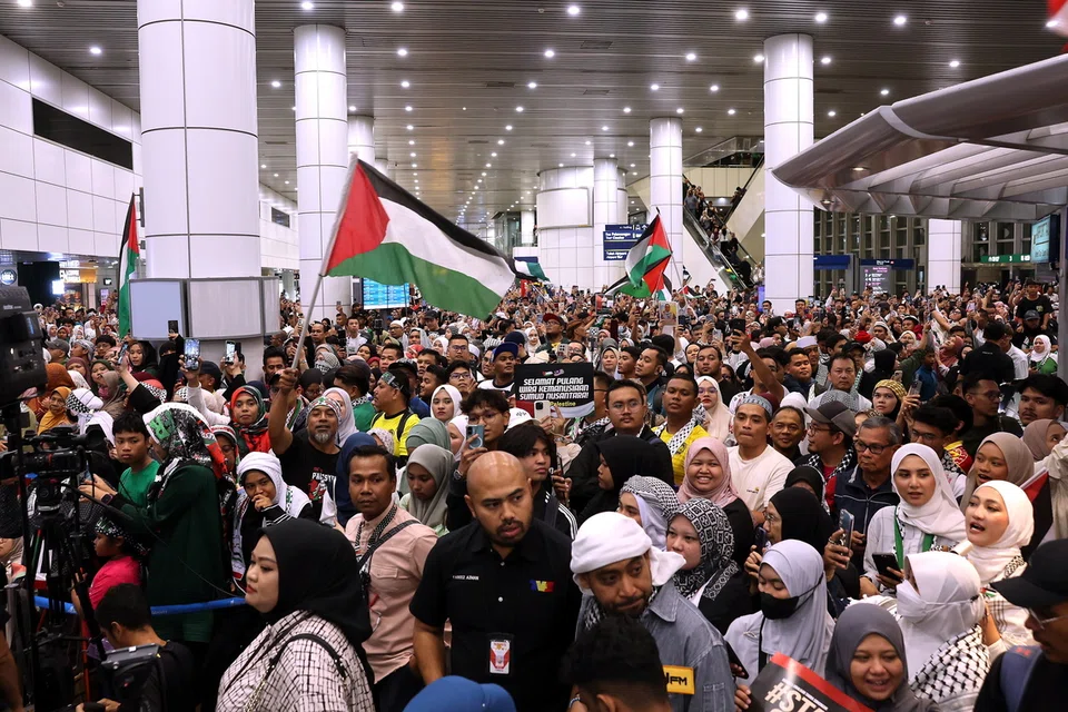Flotila Gaza, selamat, pulang, Malaysia