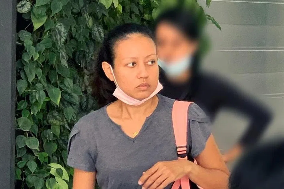 MENGAKU BERSALAH: Norhaini Abdul Majid mengaku bersalah atas empat pertuduhan rasuah melibatkan $1,870 dan dijatuhi hukuman penjara dua minggu.