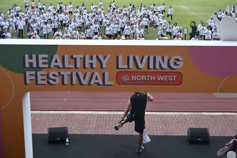 Warga emas, festival kecergasan, kekal aktif, Festival Hidup Sihat @ North West