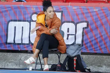 FOKUS: Atlet heptathlon Britain, Katarina Johnson-Thompson akan memberi tumpuan terhadap mencapai prestasi terbaiknya sebelum temasya Sukan Olimpik Tokyo. - Foto REUTERS