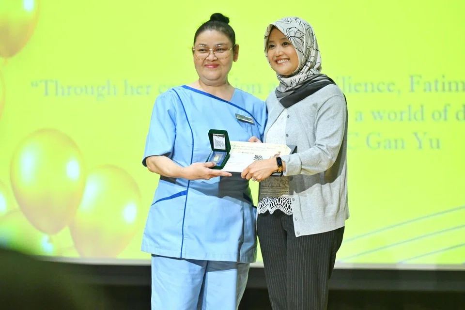 Fatimah Abdul Rahman, Anugerah Kejururawatan Tan Chin Tuan, NUH, Rahayu Mahzam 