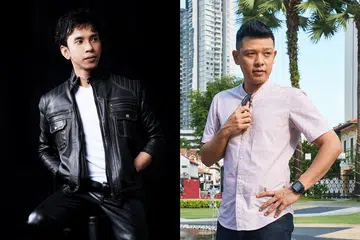 Naqiu (kiri) dan Hady tampil juara dalam Gegar Vaganza 2019.