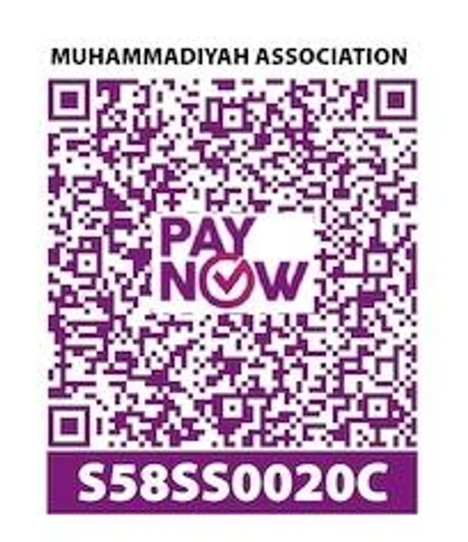 Untuk menyokong Persatuan Muhammadiyah, imbas kod QR ini.