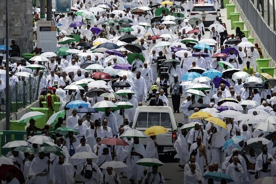 haji, cuaca panas, Arab Saudi