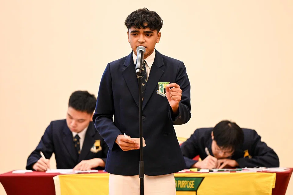 Syed Shameel Syed Mohammed Daneil Alkaff, 14 tahun, gigih memperkemaskinikan hujahnya sehingga dinobatkan sebagai Pembahas Terbaik Keseluruhan Bahas 4PM.