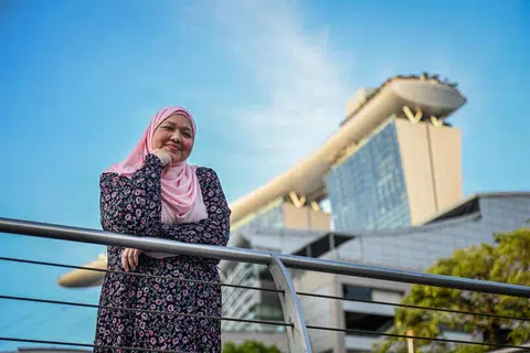 TIDAK PERNAH MENGALAH: Kecekalan dan sandaran bahawa setiap ujian ada hikmah menjadi peneguh semangat buat Haryani Othman dalam setiap perkara yang dicita-citakan.