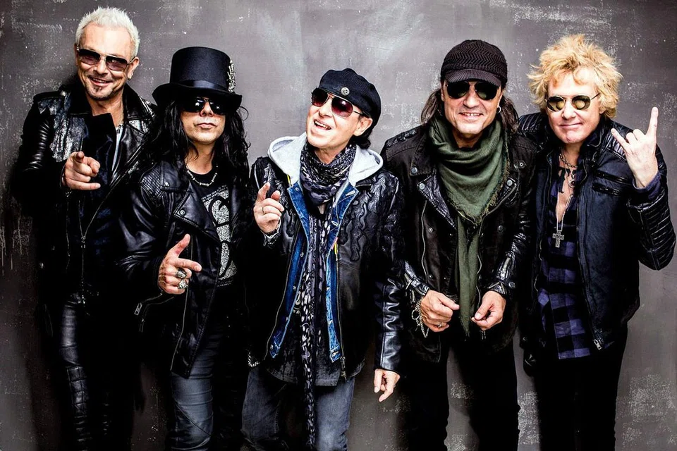BAND JERMAN POPULAR: Scorpions akan menggegarkan Dewan Persidangan dan Pameran Suntec Singapore sempena ulang tahun ke-50 band ini pada 21 Oktober ini. - Foto TOURIST INSIDER