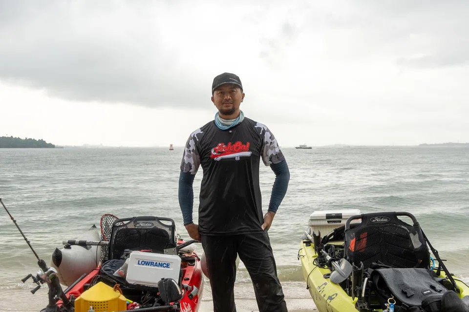 Encik Mohammad Nordin Kasmuri, 39 tahun, pernah memancing di pelbagai negara termasuk sejauh di England dan China. 
