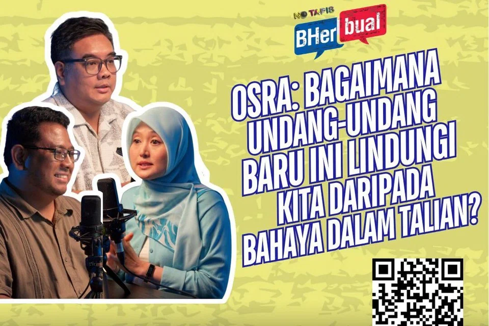 Imbas kod QR untuk dengar podcast di Spotify.