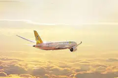 PENERBANGAN LANGSUNG: Royal Brunei telah memperkenalkan penerbangan langsung ke Beijing Daxing dari Brunei dan akan beroperasi setiap hari sempena Tahun Baru Cina yang akan datang. - Foto ROYAL BRUNEI AIRLINES