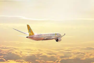 PENERBANGAN LANGSUNG: Royal Brunei telah memperkenalkan penerbangan langsung ke Beijing Daxing dari Brunei dan akan beroperasi setiap hari sempena Tahun Baru Cina yang akan datang. - Foto ROYAL BRUNEI AIRLINES