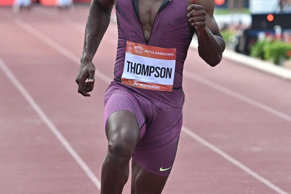 Kishane Thompson melayakkan diri ke Paris selepas memenangi perlumbaan 100 meter dalam masa 9.77 saat. 