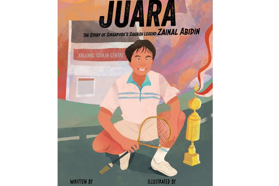 Buku ‘Juara’ dalam bahasa Inggeris, menceritakan kisah seorang budak kampung yang berjaya meletakkan Singapura di peta squash dunia.